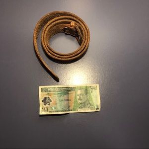 Guatemala Handmade Waist Belt Leather Unisex